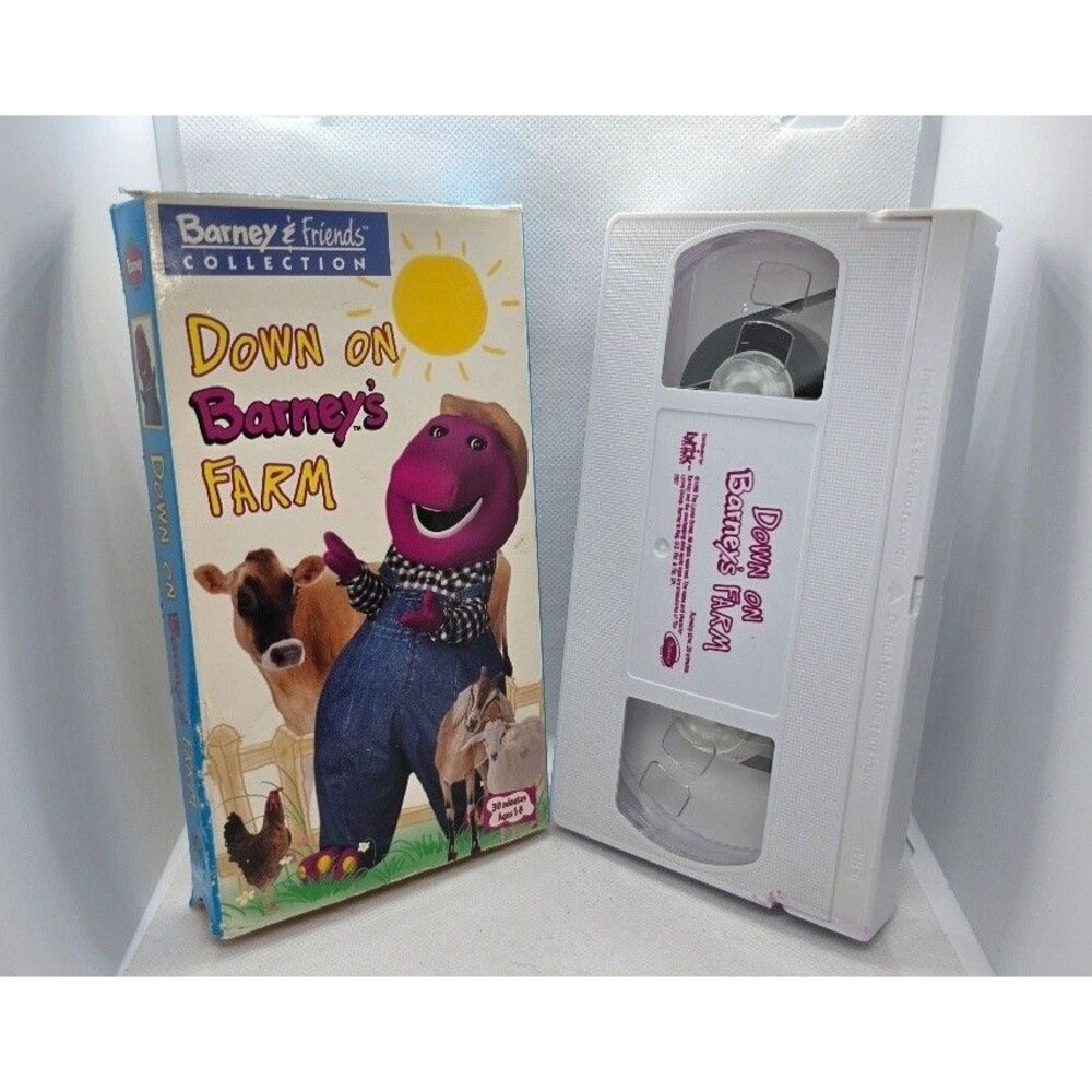 Barney & Friends Collection: Down on Barney's Farm (VHS, 1998)
